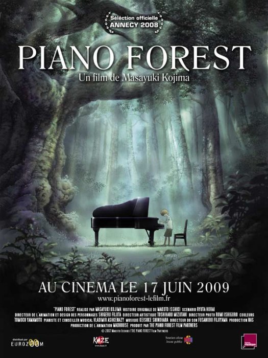 Affiche Piano Forest