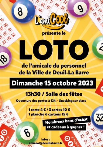 Carton de loto en jaune Stock Illustration