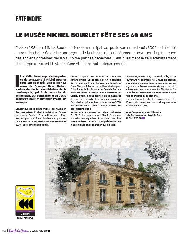 40ans musée bourlet