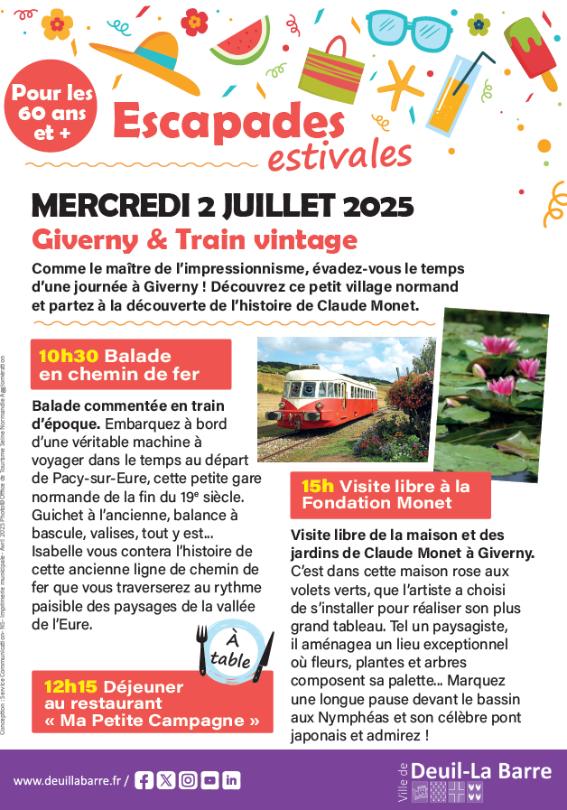Escapades estivales juillet 2025 1