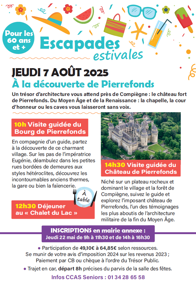 Escapades estivales juillet 2025 1