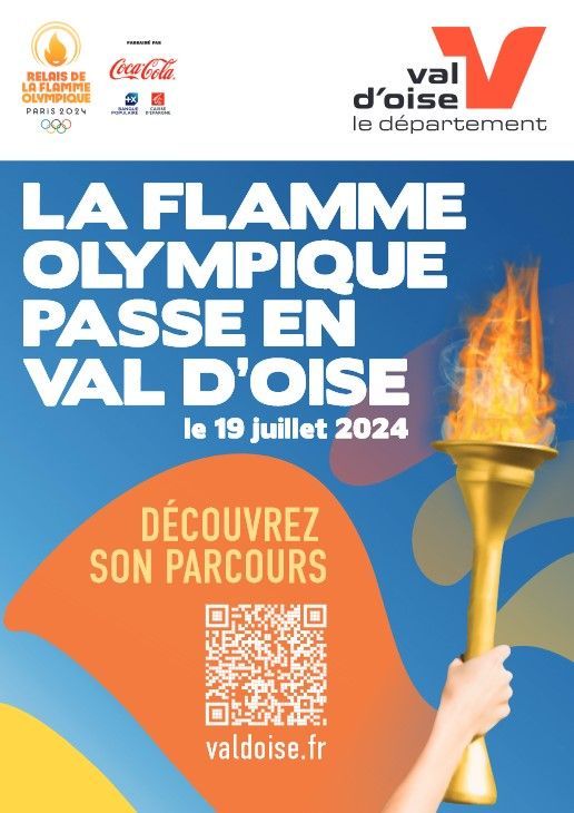 Ballon gonflable Flamme olympique