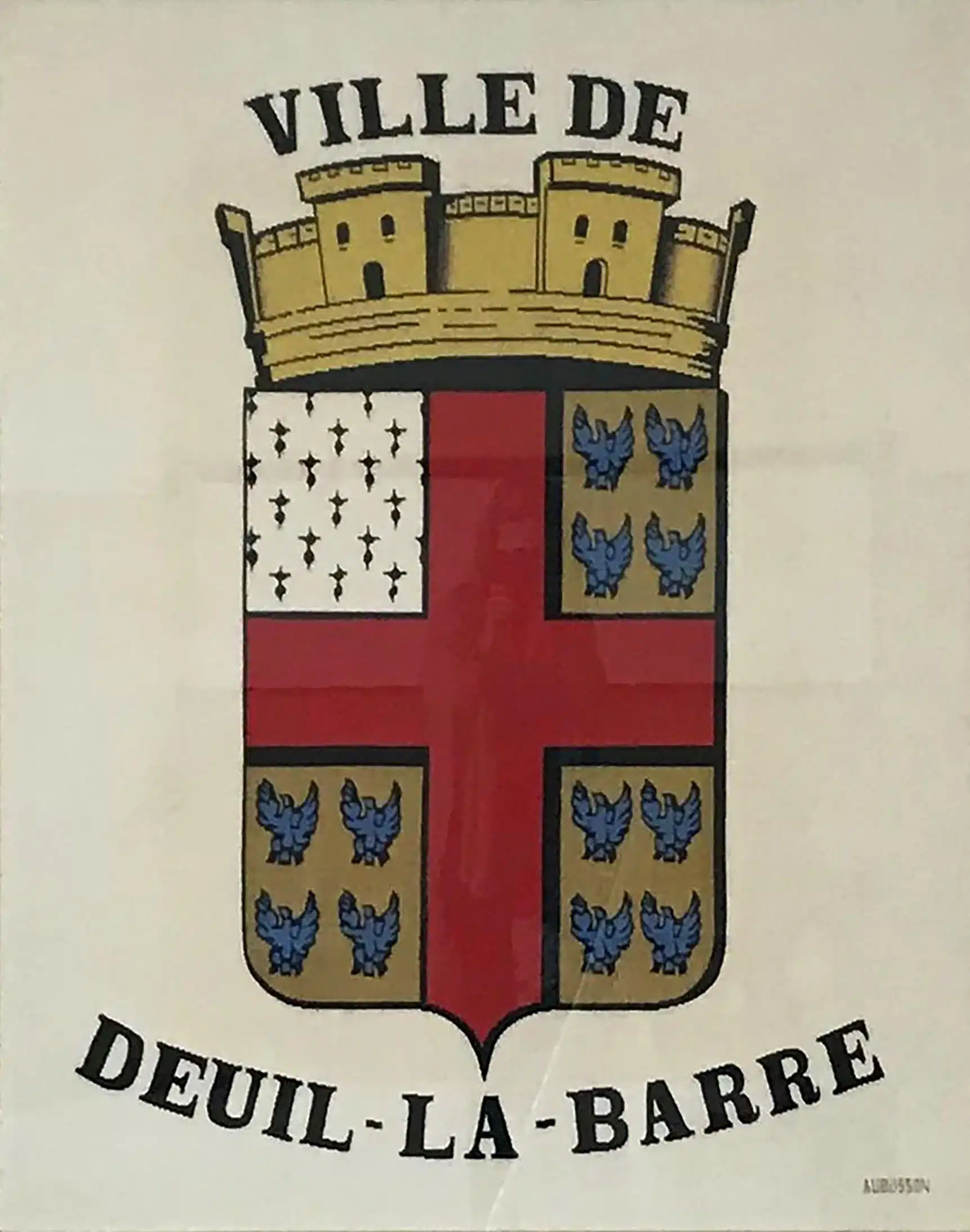 Tapisserie d'Aubusson Armoiries de la Ville